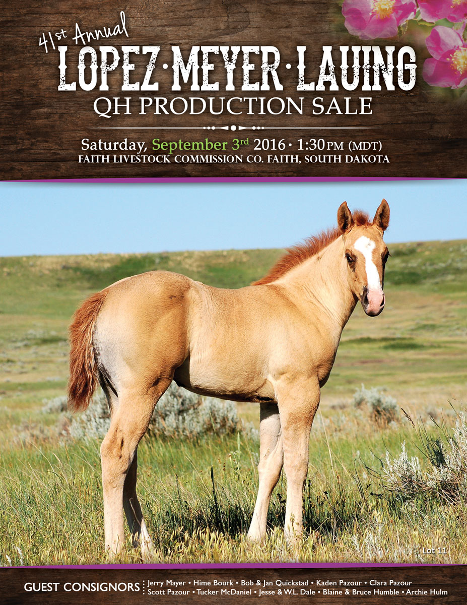 Lopez, Meyer, Lauing Horse Sale Catalog